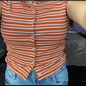 Orange top